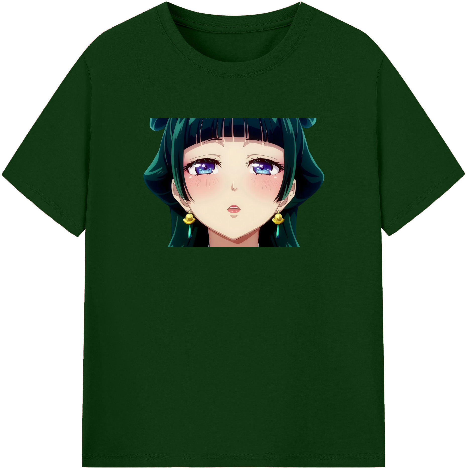 （画像用） 薬屋のひとりごと The Apothecary Diaries 綿100％半袖Tシャツ（フロントプリント）